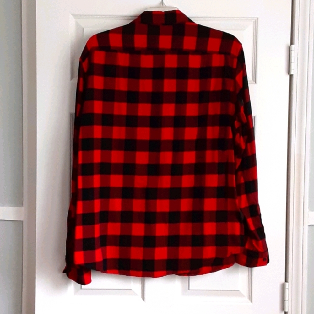 Goodfellow Red Flannel - Picture 2 of 3